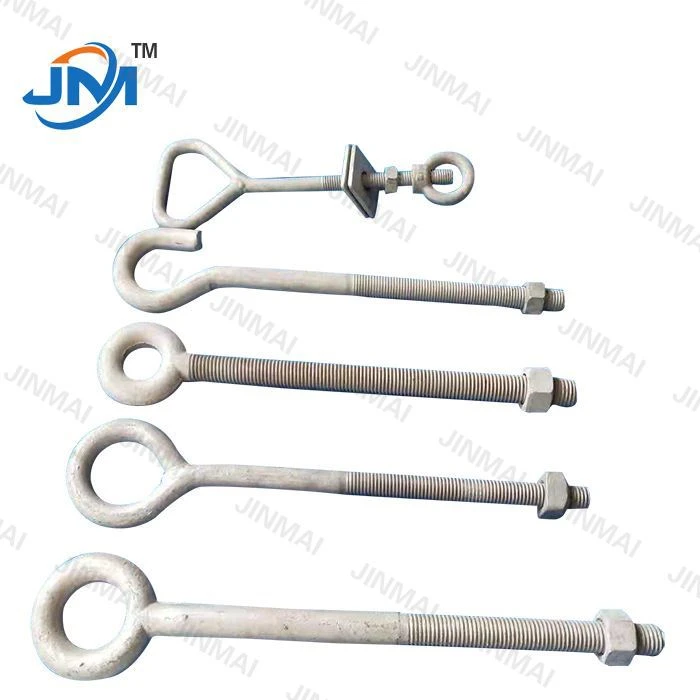 Bolt mắt mạ kẽm nhúng nóng