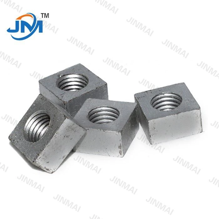 Đai ốc vuông mạ kẽm nhúng nóng