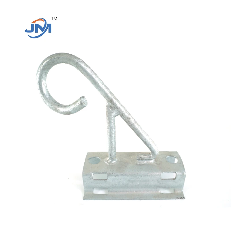 Fixed Hook Bracket FTTH Fiber And Power Line Accessories factory